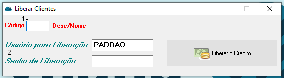 Libeção de Crédito